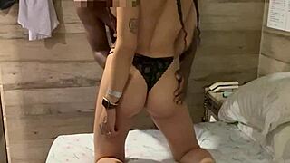 Negao bbc destroyed my pussy and humiliated the cuck