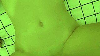 slippery cum trails from ass to pussy