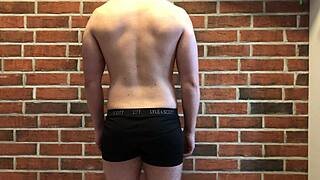 real human male model figure study