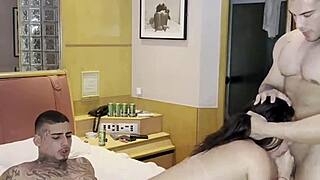Arrebentando secretaria sacada de puta com os manos do trabalho