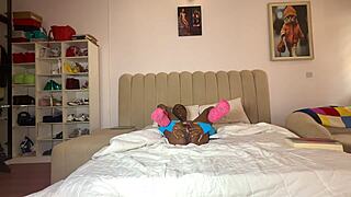 Horny spicyperry reading squirting and pussy farting