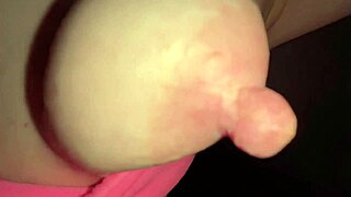 18 years old girl says let me cum for the first time and erect my big nipples first