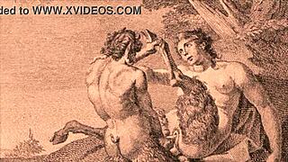 T'as déjà vu ce que cache l'art érotique vintage en levrette dans les cadres anciens ?