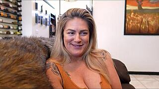 My Friend's Hot Mom Clover Baltimore Begs Creampie After Divorce Moans