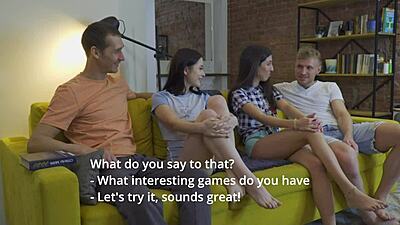 4some Adult Movies - Swapping Partners for Double Screws