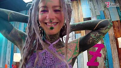 Tattoo Sensual Videos - Inked Bodies Riding Hard in Studios