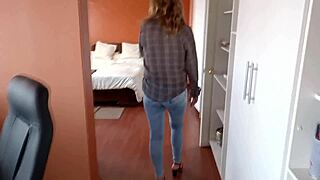 Je donne mon cul à mon stepson pour qu’il jouisse après porno