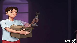 Summertimesaga разворачивается: зрелая милфа ныряет в дикий секс с молодой 18+ на полную