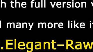 Glam kurva dráždi s classy ryšavým hračkovým hraním