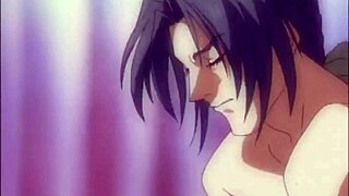 Аниме-оргия с грудастой шлюхой в дикой spit roast акции, жёсткий анал и минет в безумии