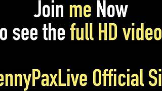 Preplavljen sem, ko rdečelaska penny pax pride prav tako, kot ji naroči teta kendra james.