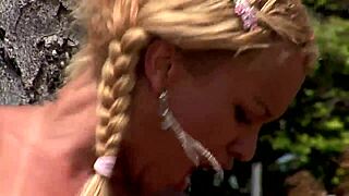 Tía alemana gordita engañando con mamada hardcore, ¡oh sí!