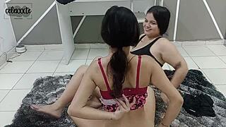 Abby y Daxy se ponen salvajes después del gimnasio el 13 de marzo de 2024