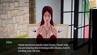 Kartun Keluarga Baru Berani Dengan Aksi MILF Tetek Besar