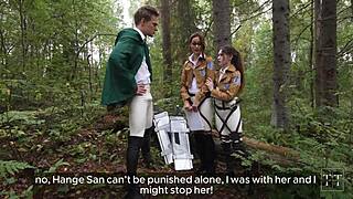 Comandante, iartă-ne Titan! Îți vom suge pula mare ca pedeapsă pentru păcatele noastre.