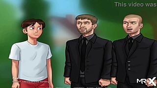 SummerTimeSaga e4 95 - полная девчонка в наушниках получает трах